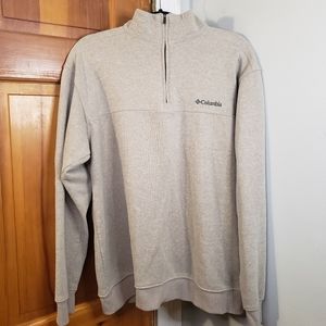 Columbia Men's 1/4 Zip Faux Fleece Lined Shirt